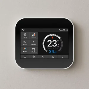 MC6 Smart WiFi LCD Thermostat Control Fire Resistant PC + ABS Eco-Friendly Easy Installation 220V Electric Floor Heating for