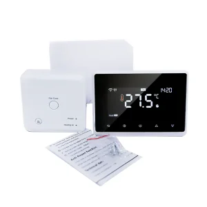 ME98 Smart Gas Boiler Heating Thermostat Wireless WIFI Programmable Remote Control Graphic Design Solution