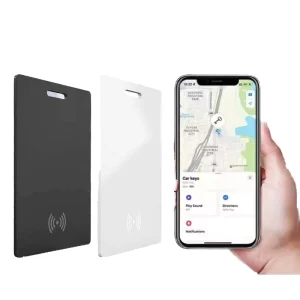 MFI Card Locator Wallet Pet Luggage GPS Tracker Tag Android Finder Wireless Recharge Smart Tag Tracker Plastic Waterproof