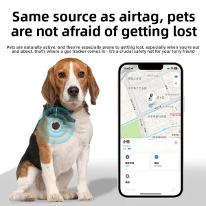 MFI Certified Smart Bluetooth GPS Tracker >20H Battery Plastic Silicone Design Waterproof Apple MIUI Anti Lost Kids Pets Locator