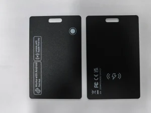 MFi Card Locator and Anti-Lost GPS Tracker Tag for Elderly Users, Wallets, and Luggage, Compatible with iOS and Android