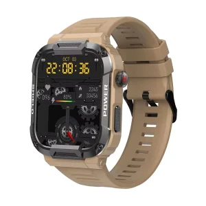 MK66 Outdoor IP68 Waterproof Smart Watch Unisex 1.85 Inch TFT Big Screen Heart Rate Fitness Wireless Call