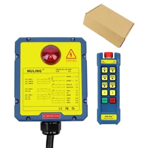 ML K8S+ Customizable Waterproof Anti Shock Crane Remote Control for Industrial Smart Storage Wireless Use with 24V Key Switch