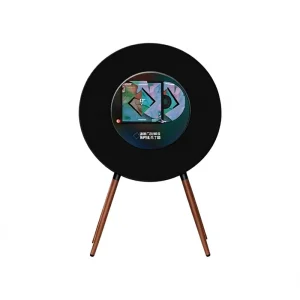MORRORART R1 ABS+PC Material for 5.0 Floating Subtitle Display Smart Speaker with Heavy Bass for Living Room
