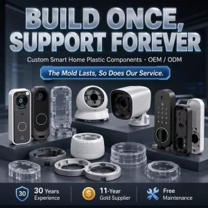 Made to Order Plastic Injection Molding for Intelligent Home Device Housing and Sensor Enclosure OEM ODM Services