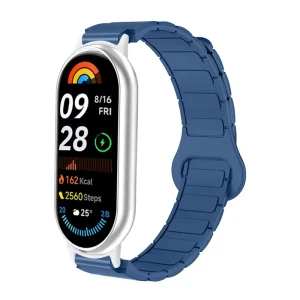 Magnetic Band for Mi Smart Band 8 9 10 Ceramic Edition Smartwatch Strap Lightweight Silicone Quick Release for Men Women