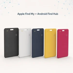 Magnetic Charging Smart Card Tracker Tag Key Finder Anti Loss Locator for Wallet Luggage and Backpack Apple Find My Android