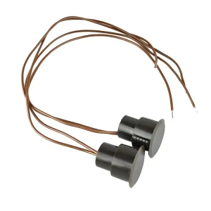 Magnetic Door Sensor Switch – Waterproof ABS & Recessed Installation, N.O./N.C. Contacts for Home Security Systems