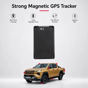 Magnetic Mount Smart Asset Tracker ES420 LTE Cat M1 NB2 7800mAh Waterproof with OTA Firmware Upgrade