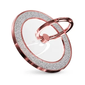 Magnetic Phone Ring Holder 360 Degree Rotation Adjustable Metal Phone Grip Kickstand for 16 15 14 13 12