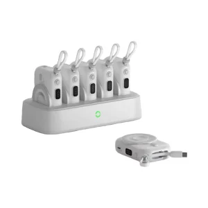 Magnetic Wireless Holder Station Portable Charger 10000mah 5 in 1 Power Banks