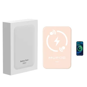 5,000/10,000 mAh Magnetic Power Bank, External Battery, Wireless Portable Charger for iPhone