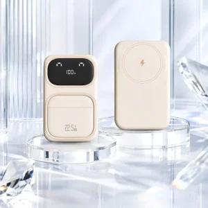 Magnetic Wireless Power Bank 10000mAh Slim Portable Charger Creative LED Digital Display Fast Charging Power Bank