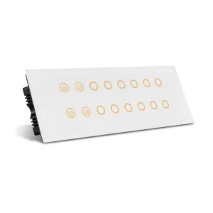 MakeGood 6 8 Modular Tuya Home Automation ZigBee Remote Voice Control RGB Backlight Smart 12Gang Light Switch&Scene Switch