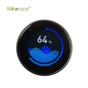 Manufacturer 1.28 Inch Encoder Knob Screen Rotary Button Knob UART TTL Switch HMI Display for Smart Home Control Knob Solution