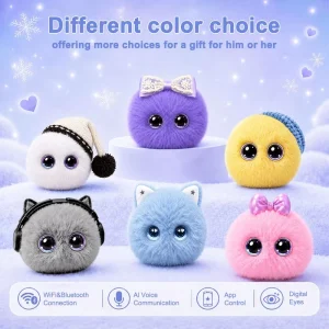 Manufacturer Bulk Smart AI Plush Companion Doll AI Pendant Voice Interaction Touch Feedback Soft Stuffed Companion Pet ODM