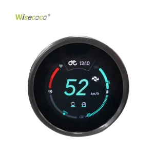 Manufacturer Custom Circular Screen Aluminum Alloy Shell UART TTL Interface Rotary Knob Display for Industrial HMI Control