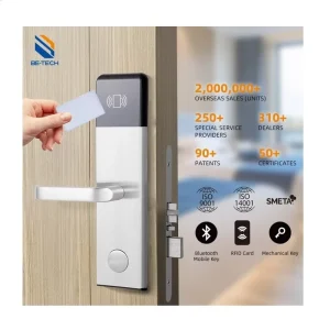 Manufacturer Hotel Room Smart Key Card Rfid Card Lock System OEM Hotel Door Lock