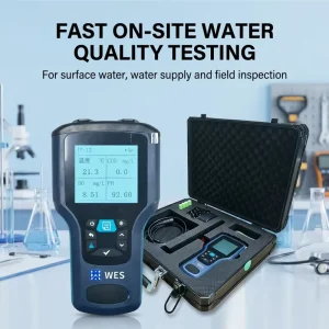 Manufacturer Portable Multi Parameter Water Quality Meter DO pH EC ORP COD NH4 Sensor Analyzer for Smart Agriculture Aquaculture