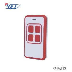 Manufacturer Universal Switch Transmitter 433MHZ Rolling Code Remote Control 4 Button for Garage Door Opener Smart Home YET2113