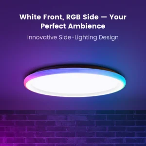 Mars 300 Smart Ceiling Light Mijia App 16 Million Colors RGBICWW Side Light Major AIoT Platforms Compatible