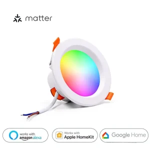 Matter Smart Led Panel Light Downlights Dimmable Support Alexa Google Home