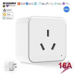 Matter Smart Life Plug 16A Power Argentine Standard AU Socket App Remote Control Smart Homekit Smart Home Automation