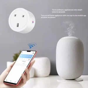 Matter Smart Socket Scan Code Voice Control Wireless Remote Control Phosphorus Copper Supports European/British/American