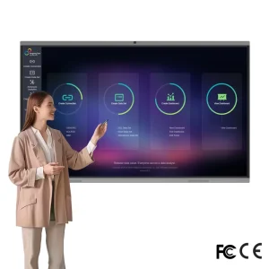 Meeting Classroom All-in-one Device 55/65/75/86-inch 4K 120Hz 20-Point Touchscreen LCD Interactive Whiteboard System
