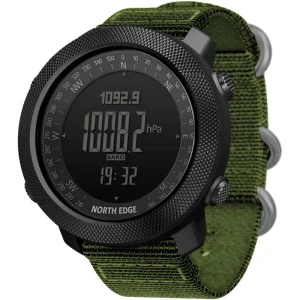 Men’s Smart Watch Altimeter Barometer Compass Smartwatch Multi functional Electronic Watches Clock Waterproof 50m