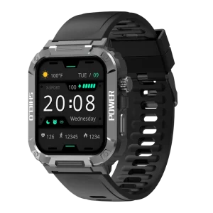 Men’s Smart Watch Fashion Outdoor Waterproof Smart Watch Fitness Tracker Sports Watch Heart Rate Monitor