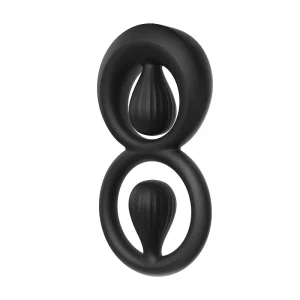Men’s Wearable Liquid Full coverage Vibrating Ring Frequency Conversion Clitoral Stimulation Adult Product Sex Toys for Men
