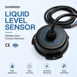 Metal Strobe Alarm Optical Electronic Liquid Leakage Sensor with TCP Network 10~50 Water Detector Tuya Smart