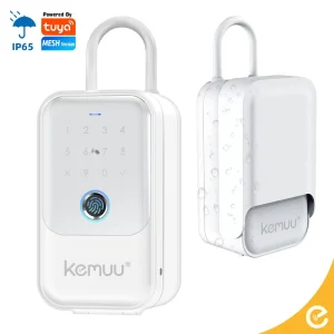 Metal Wall Safes Smart Key Box Waterproof Security Smart Keys Keeper Intelligent Digital Door Lock Box