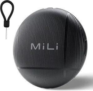 MiLi LiTag Duo Smart Tracker for Android IOS GPS Real Time Tracking IP65 Waterproof Lanyard Compatible Google Find My Keys Bag