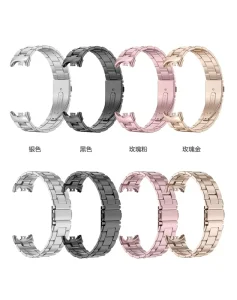 Miband8 Smartwatch Bracelets Watchband Steel Strap Wristband Metal Mesh Smart Watch Band for MI Band 8