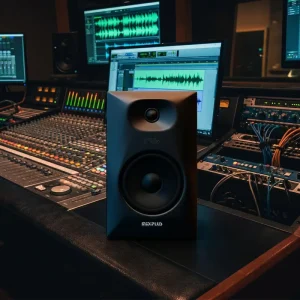 Midiplus MS5 V2 5 inch Active Studio Monitor 100W Class D Powered Reference Bluetooth TWS Speakers for Home Mixing & Production
