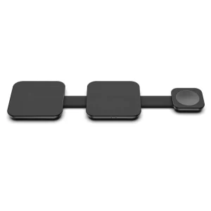 Mini 3 in 1 Magnetic Wireless Charger Foldable Charging Station for Apple Samsung Phone Watch Earbuds Portable Travel Charger