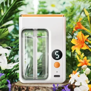 Mini Cool Mist air Humidifier 5 Speed Adjustable Wall Mounted Essential Oil Diffuser 50ml Smart Electric Aroma Diffuser for Home