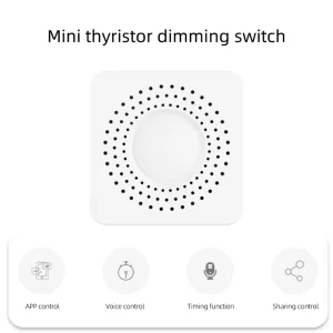 Mini Dimming Switch Tuya Zigbee WiFi Smart Light Dimmer for Intelligent Building Factory