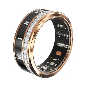 Mini Fashionable Wireless Smart Ring Men and Women’s Health Fitness Tracker with Blood Oxygen APP Physiological Reminder