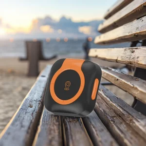Mini IP67 Waterproof ABS+PC Smart Pet Tracker Bluetooth IOS Android Anti Lost GPS Locator Real Time Tracking Health Management