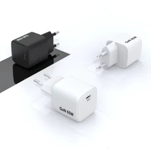 Mini PD Gan 65W Charger Charger Type c with CB CE ROHS KC USB Charger Adapter Fast Charging Wall 65W Charger for iPhone Samsung