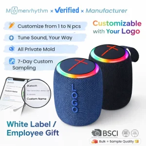 Mini Portable Bluetooth Speaker Wireless Waterproof Outdoor Travel Pocket Premium Sound Rechargeable Personalized Audio Box