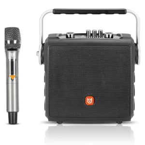 Mini Portable Bluetooth Speaker with FM Radio USB Rechargeable Wireless Boombox