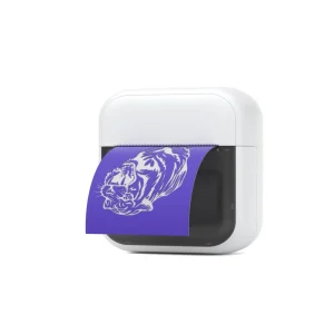 Mini Portable DIY Thermal Label Printer for Tattoo Salon Support 15 57mm Paper Inkless USB Sticker Maker for Phone & PC