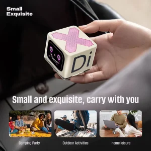 Mini Portable Party Smart Speaker AI Voice Calls Assistant BT Music Speakers Photo Album Intelligent Speaker