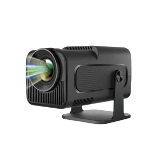 Mini Projector HY320 Portable Mini Projetor Native 1080P Dual WiFi6 BT5.0 Home Theater Video Projectors Upgrade HY320