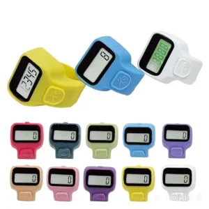 Mini Ring Shape Finger Counter LCD Electronic Digital Tally Counter Smart Ring Click Lap Counter Event Clicker Finger Counters