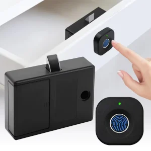 Mini Sensor Wardrobes Electric Fingerprint Safety Keyless Wireless Desk Cabinets and Lockers Smart Locks for Drawer